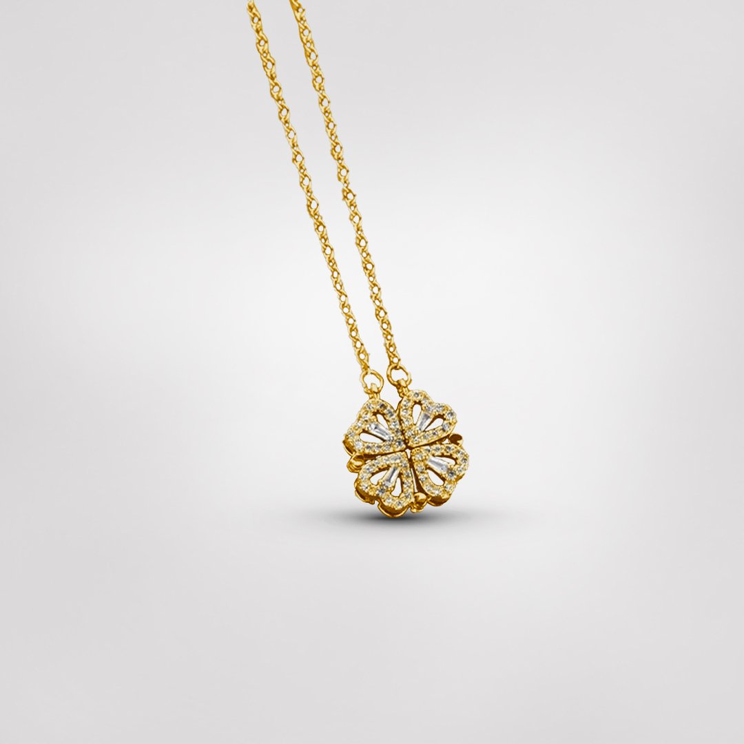 Perry | Four-Leaf Clover Necklace