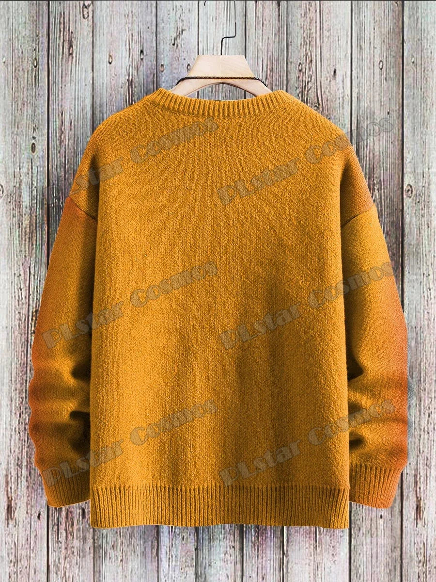 Harlequin | Abstract Cat Multicolor Pullover