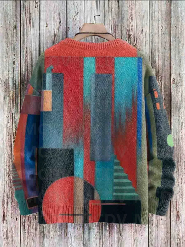 Monet | Vintage Art Print Knit Pullover