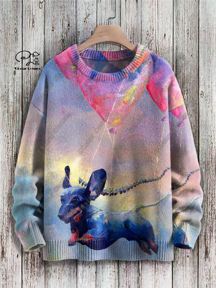 Safari | Cat Dog Cheetah Print Pullover