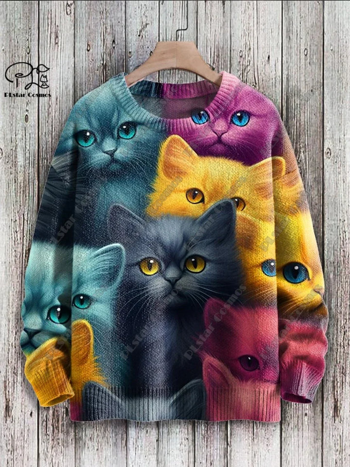 Mischief | Funny Cat Street Style Pullover