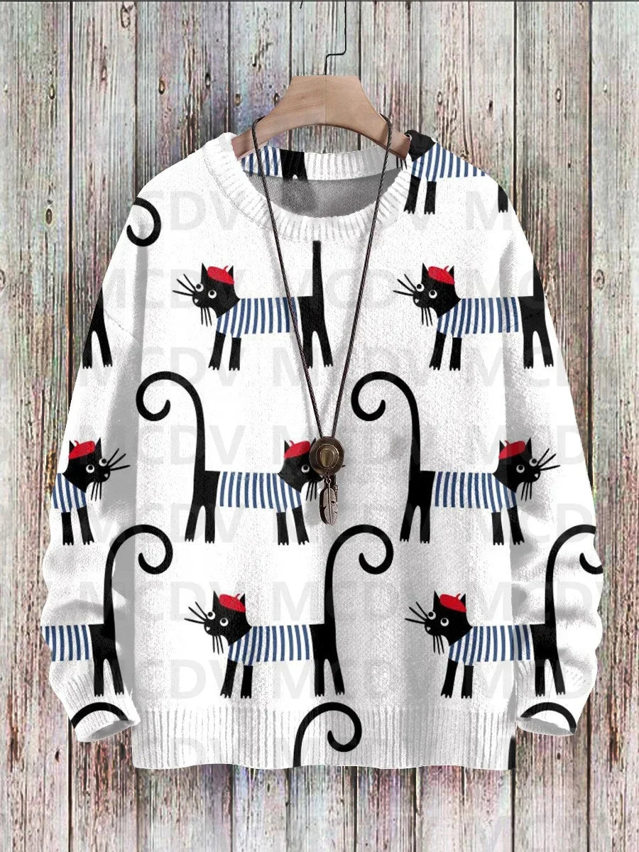 Cheshire | Funny Cat Art Classic Pullover