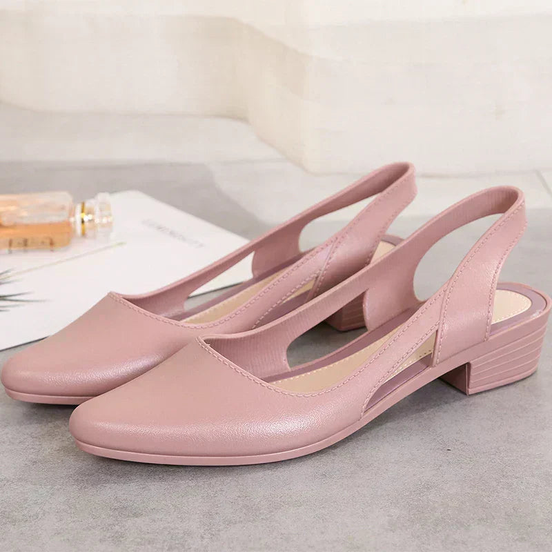 Crail | Elegant Back Strap Ballet Flats