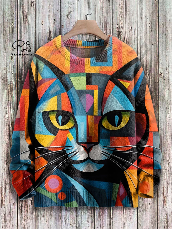 Safari | Cat Dog Cheetah Print Pullover