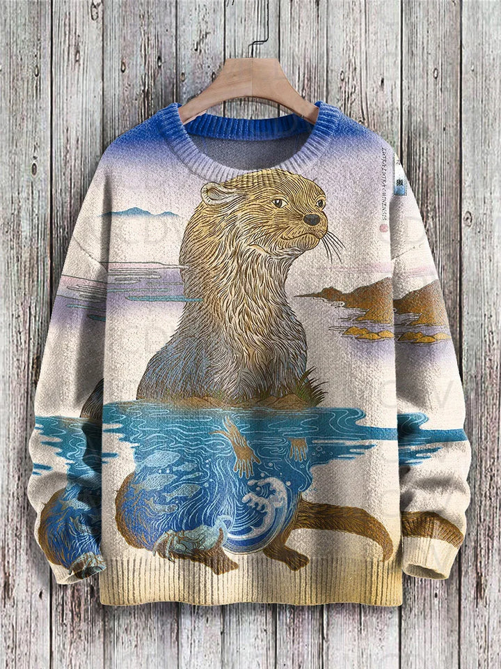 Sakura | Japanese Style Cat Art Pullover