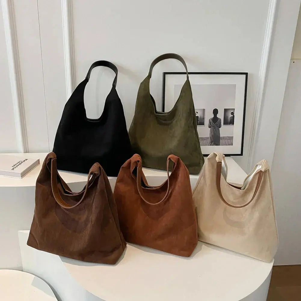 Elisa | Suede Tote Bag