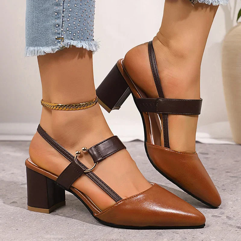Pippa | Ring-Detail Heels