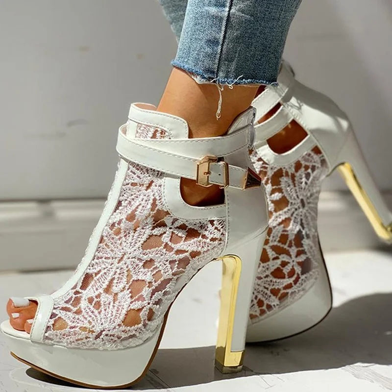 Daisy | Platform Heels