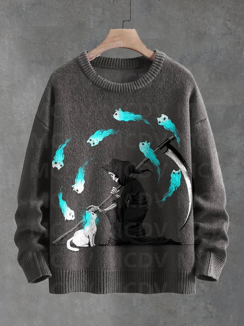 Cheshire | Funny Cat Art Classic Pullover