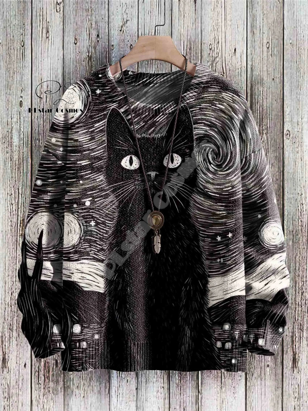 Noel | Christmas Cat Graffiti Pullover