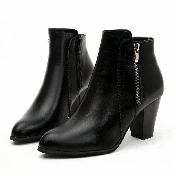 Lola | Side-Zip Ankle Boots