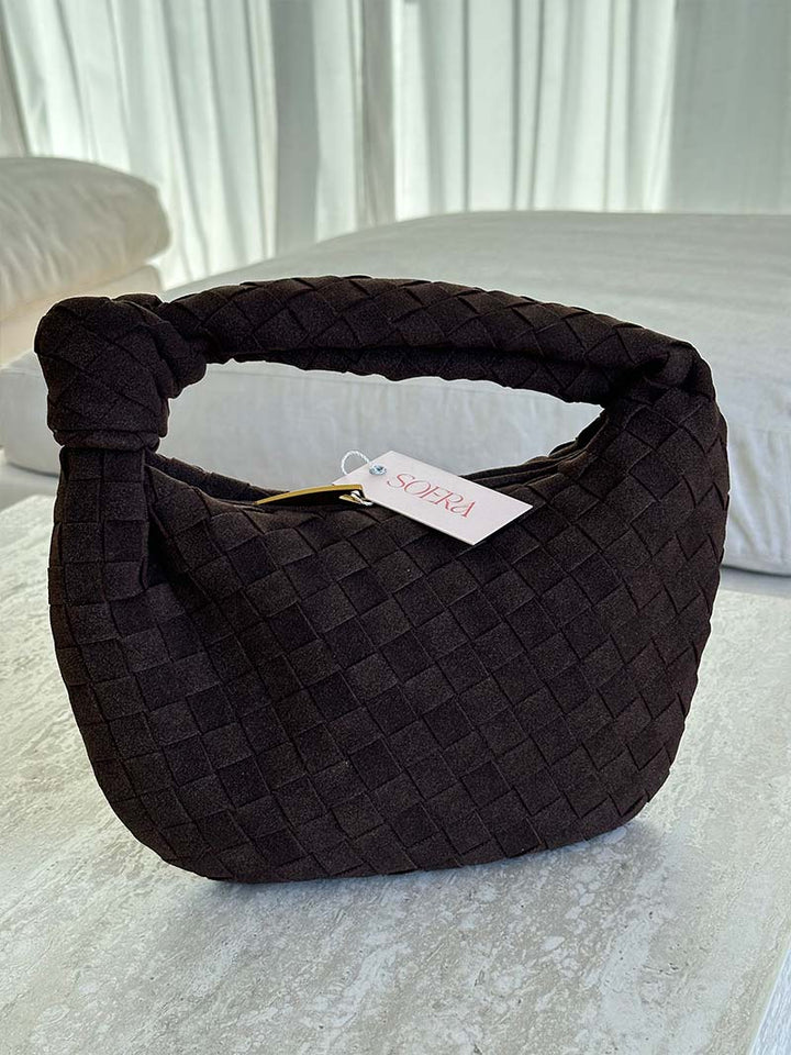 Ilyse | Braided Mini Suede Bag