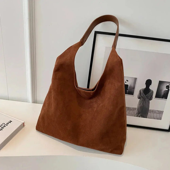 Elisa | Suede Tote Bag