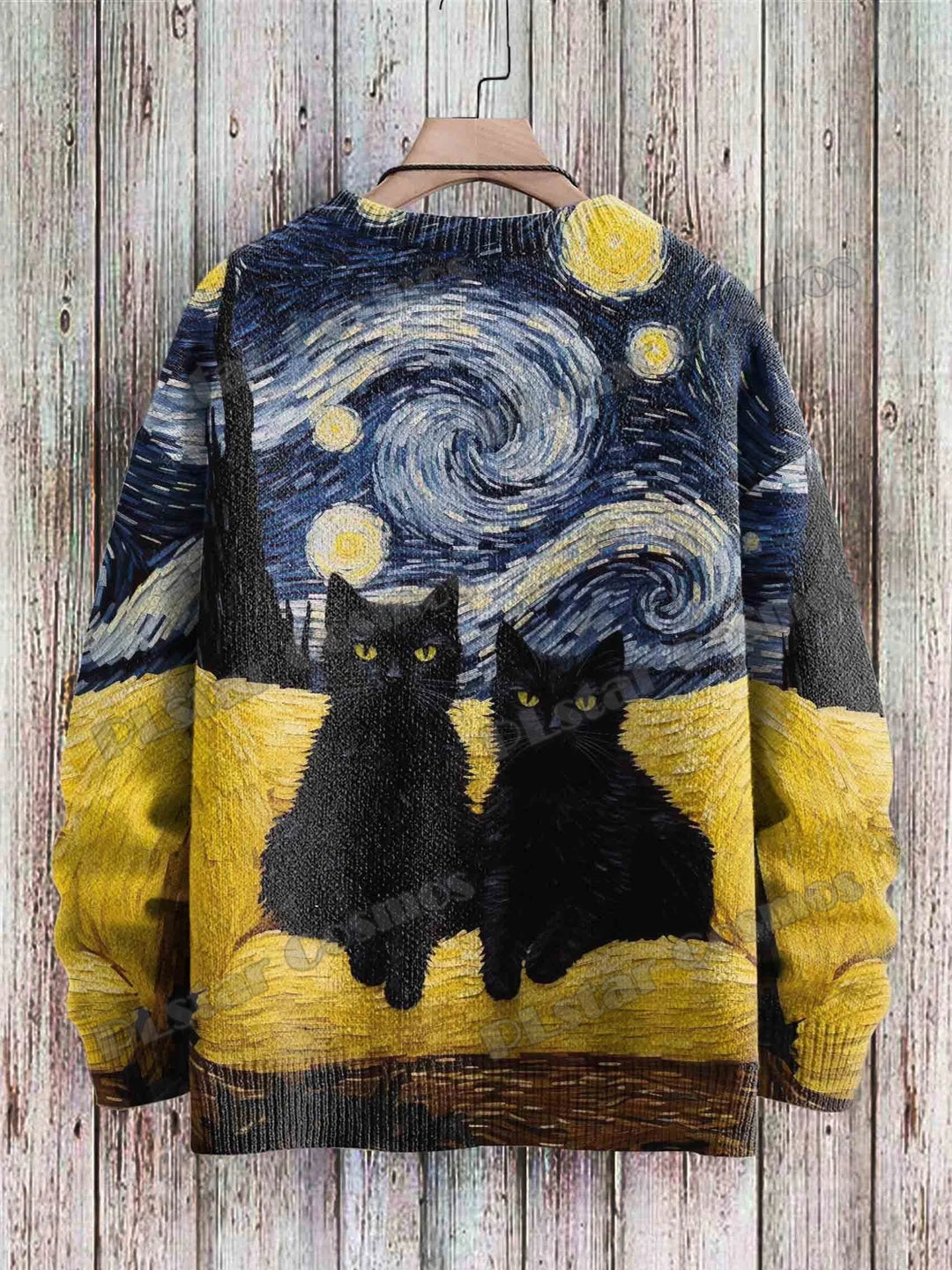 Cleo | 3D Cat Abstract Art Pullover