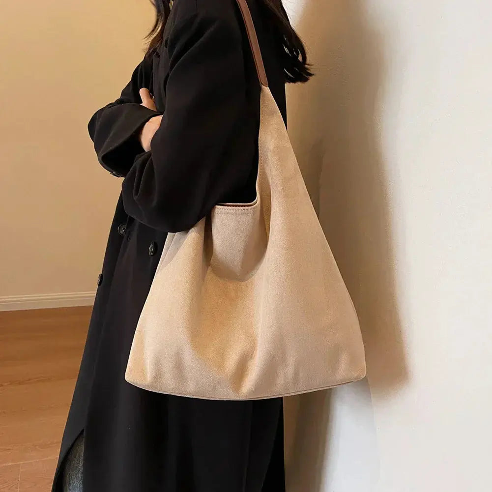 Elisa | Suede Tote Bag