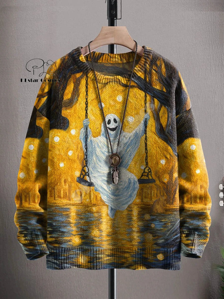 Holly | Christmas Cat Tattoo Pullover