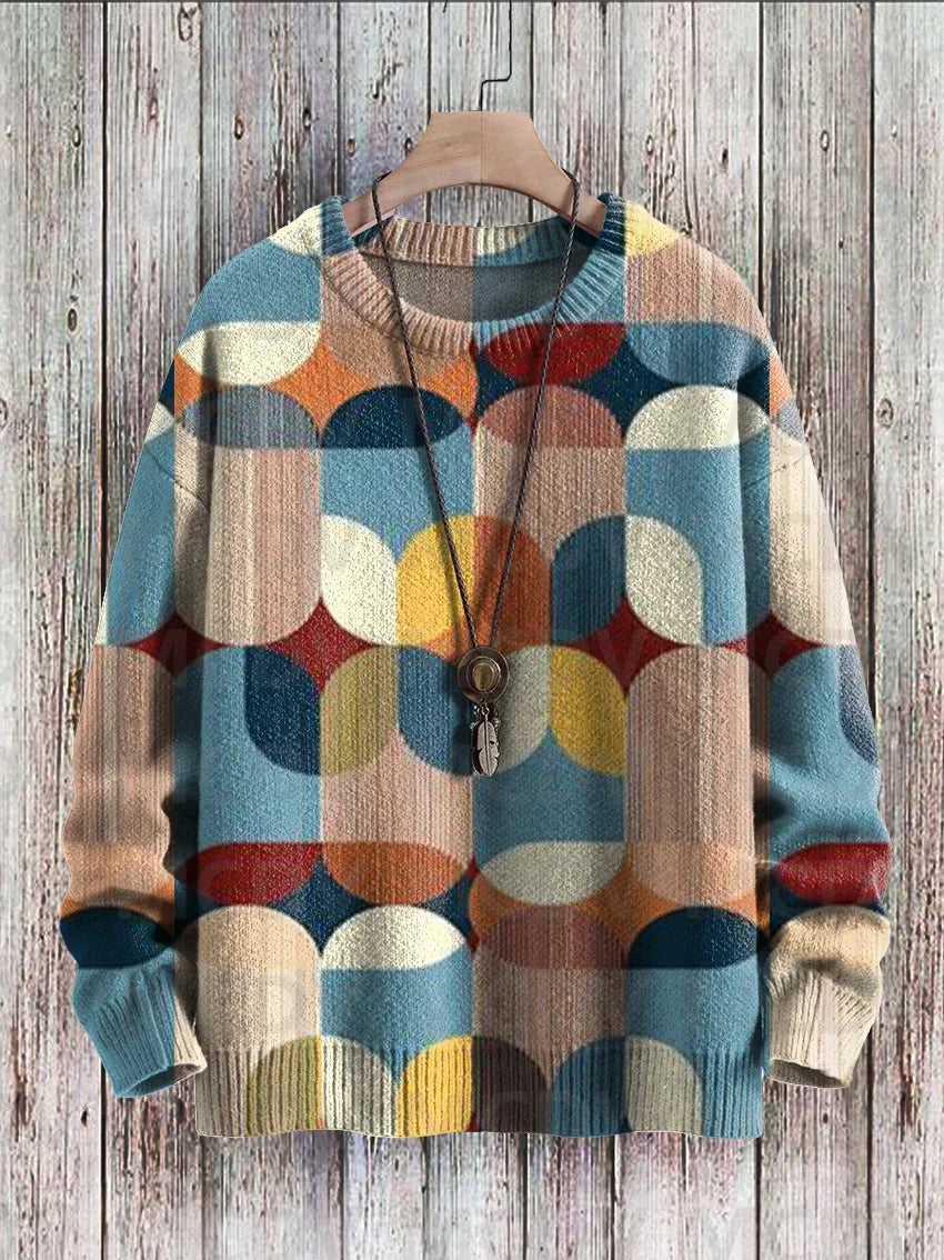 Monet | Vintage Art Print Knit Pullover