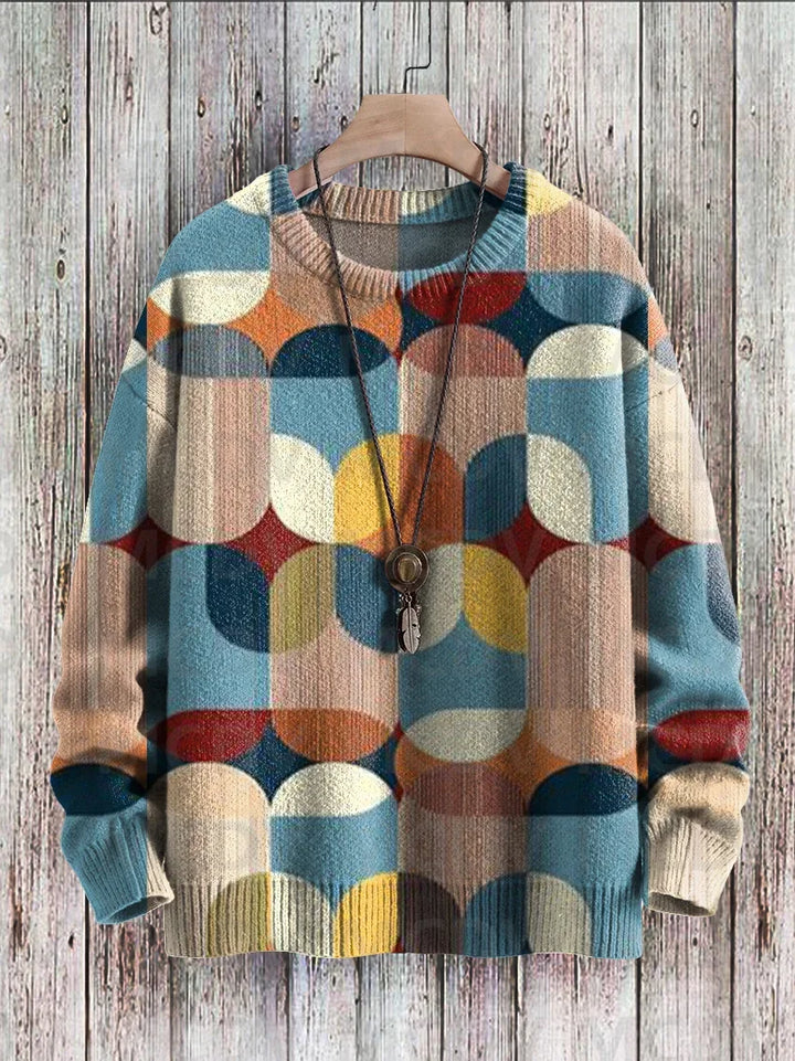 Monet | Vintage Art Print Knit Pullover
