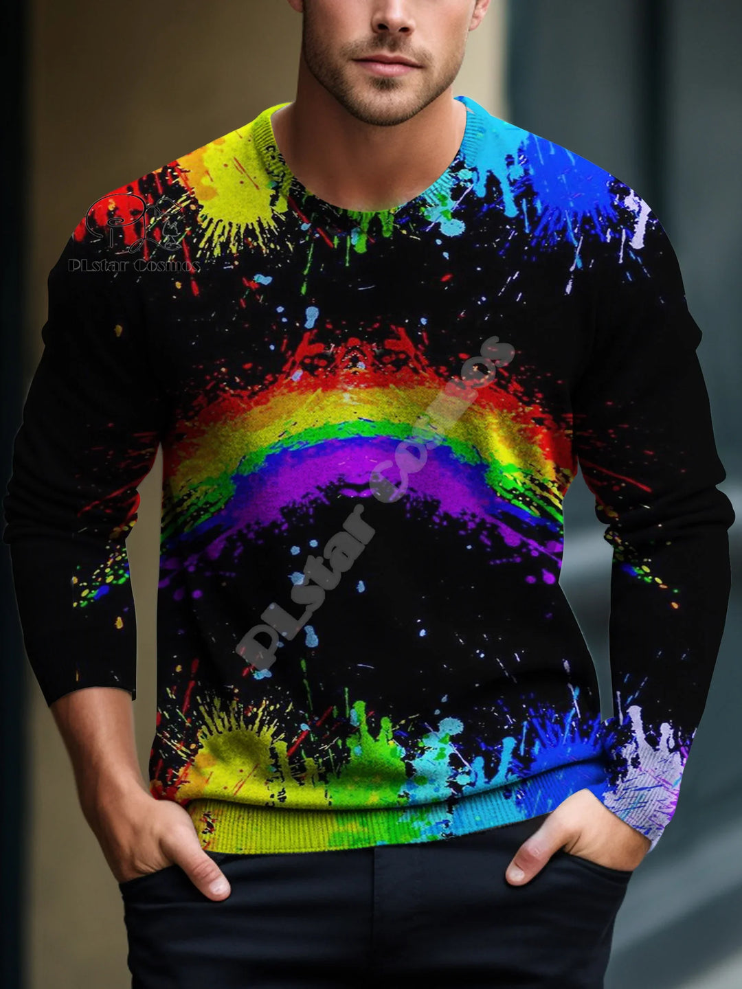 Noel | Christmas Cat Graffiti Pullover