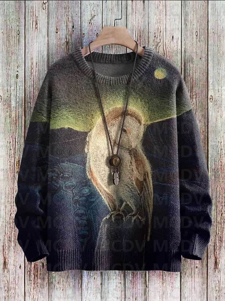 Vixen | Cute Fox Art Knit Pullover