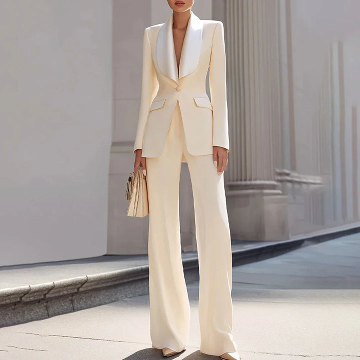 Grace | Shawl Lapel One-Button Luxury Blazer Suit
