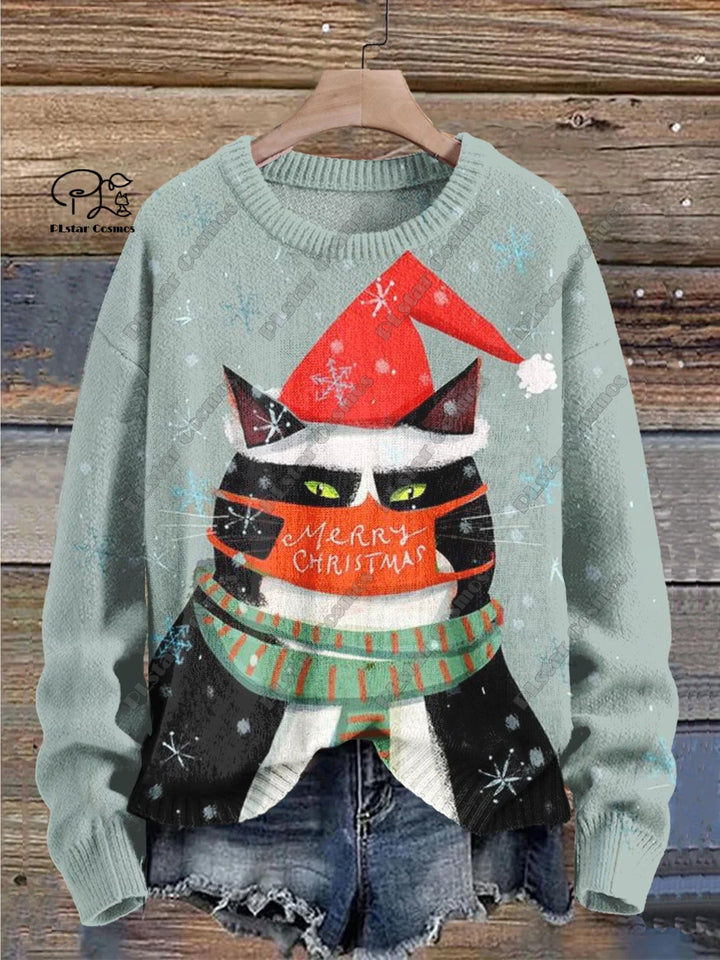 Mischief | Funny Cat Street Style Pullover