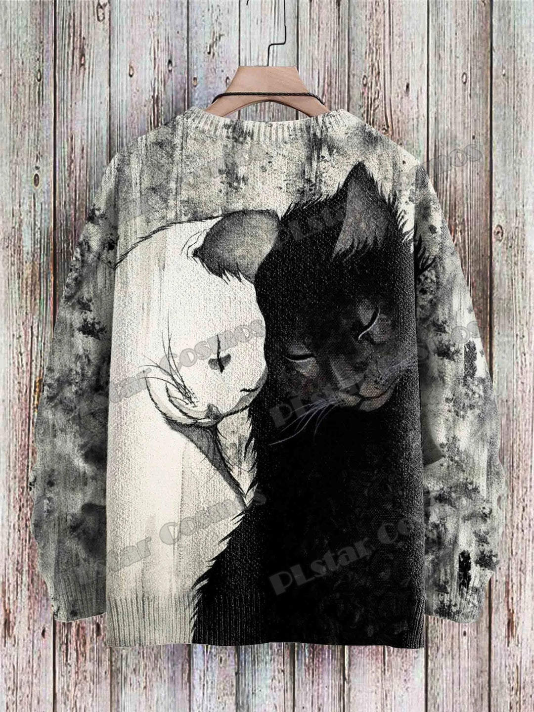 Cleo | 3D Cat Abstract Art Pullover