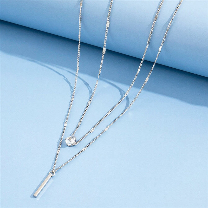 Kaila | Vintage Necklace Set with Gold Pendant