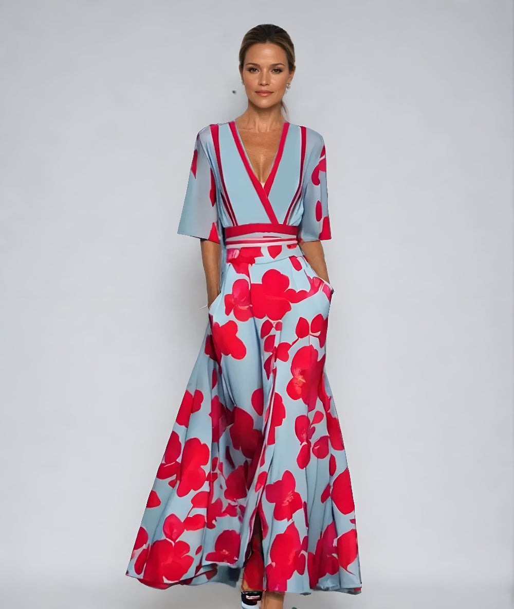 Flora™ | Floral Wrap Dress