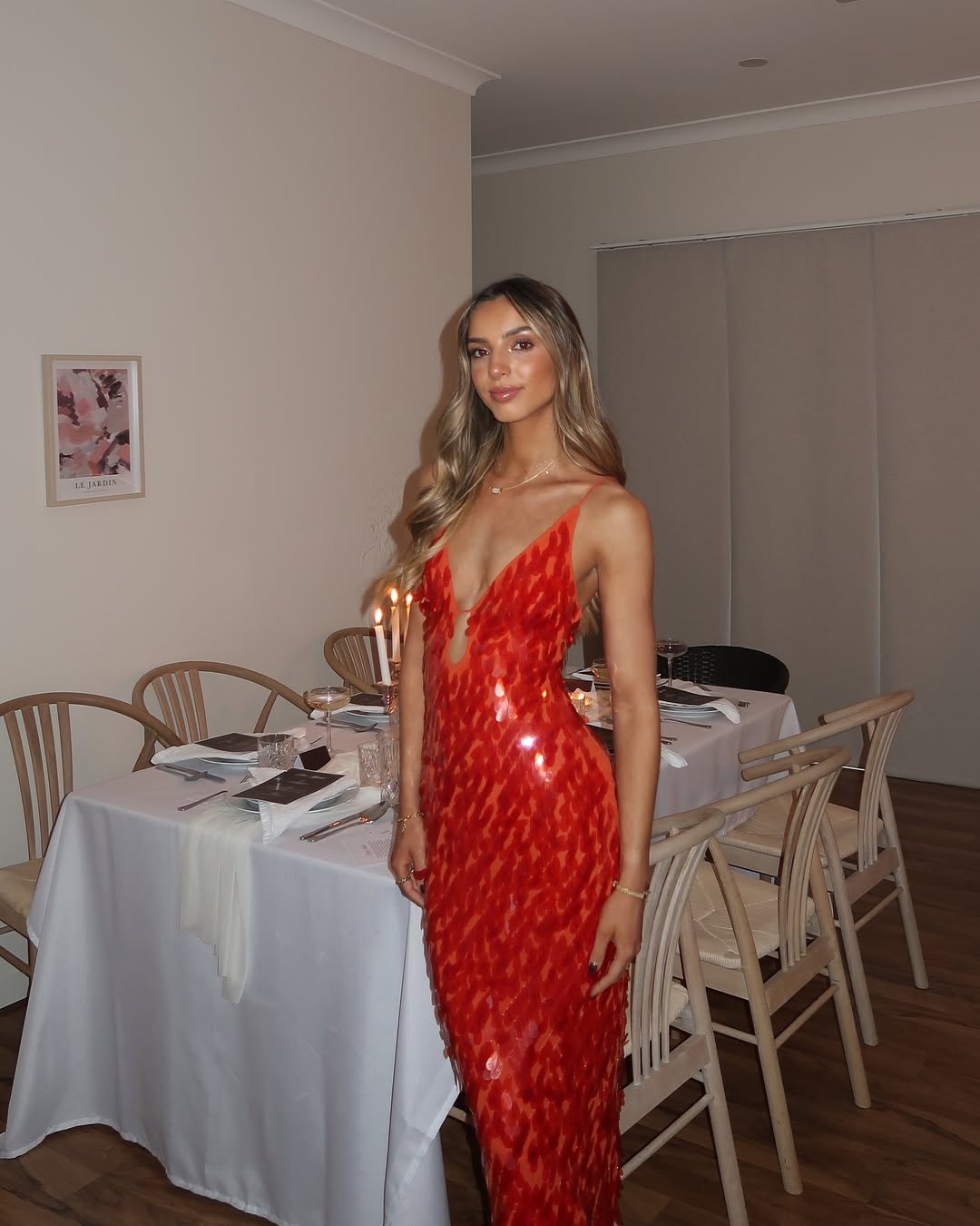 Holly™ | Women's Wedding Guest Sequin Backless Dress