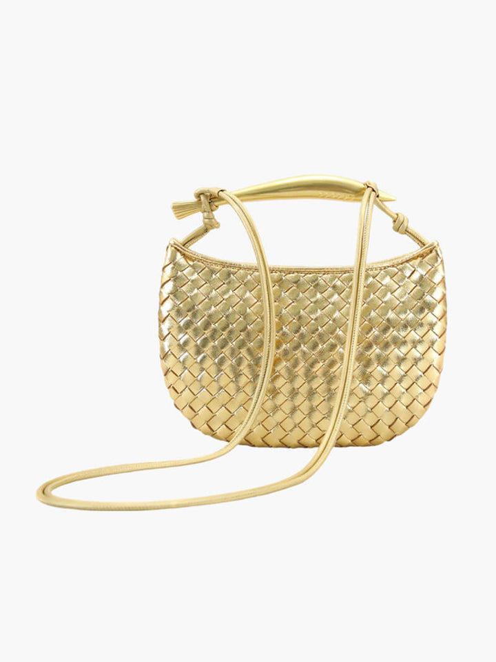 Clio | Bag made of braided synthetic leather