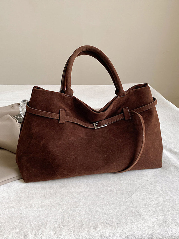 Zella | Luxurious Women's Suede Handbag