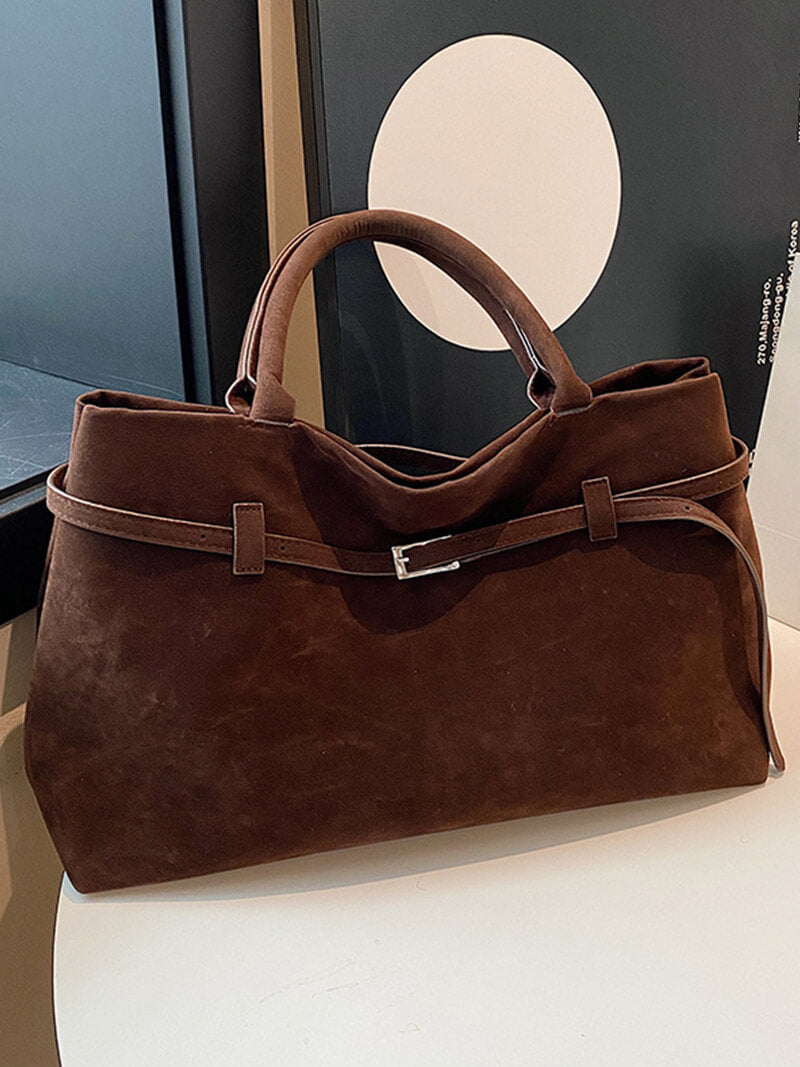 Zella | Luxurious Women's Suede Handbag