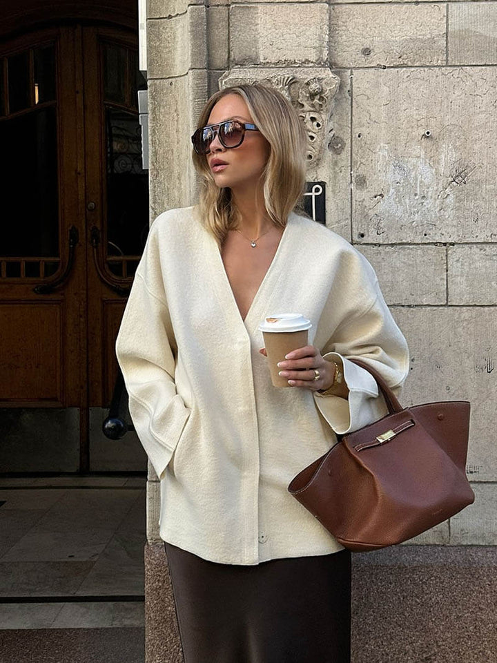 Ostara | Spacious Women's Shopper Bag Made of Faux Leather