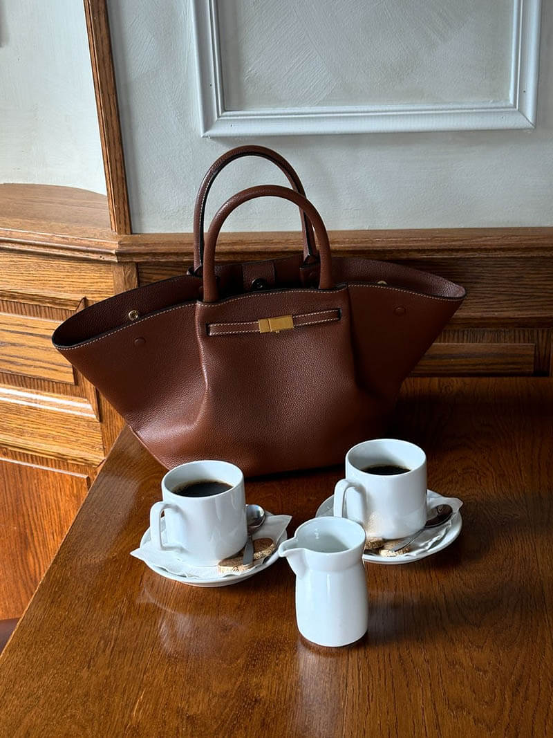 Ostara | Spacious Women's Shopper Bag Made of Faux Leather