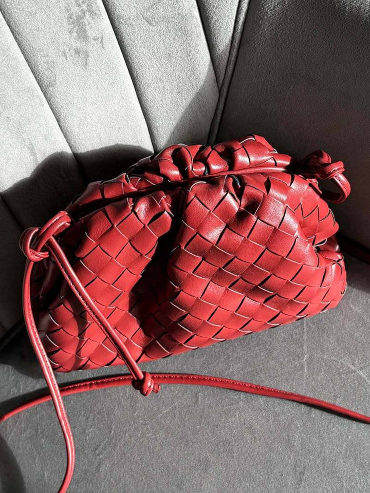 Rachel | Faux Leather Bucket Bag