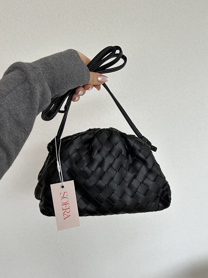 Rachel | Faux Leather Bucket Bag