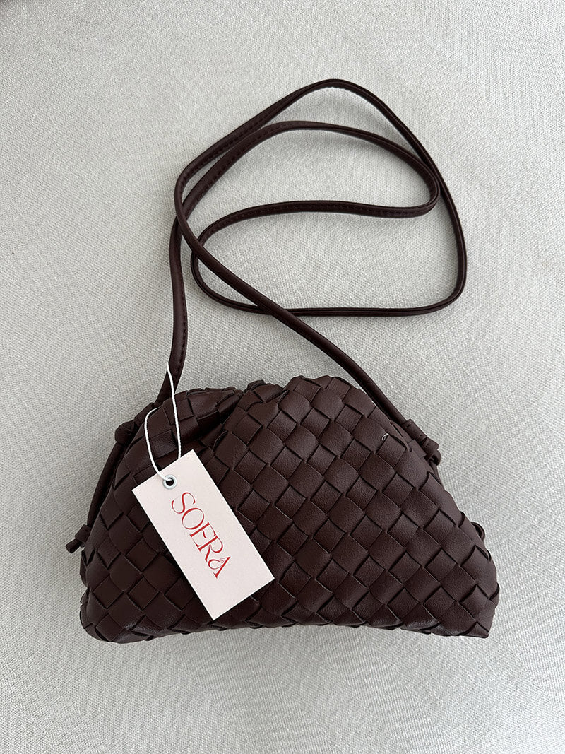 Rachel | Faux Leather Bucket Bag