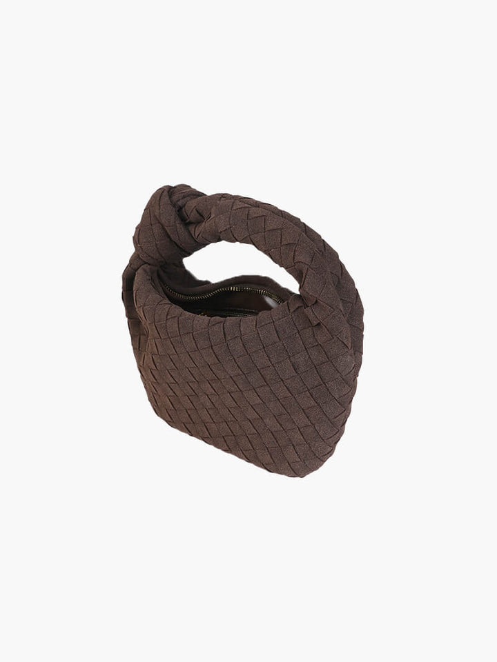 Ilyse | Braided Mini Suede Bag