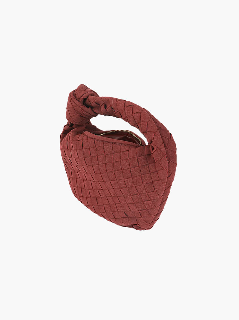 Ilyse | Braided Mini Suede Bag