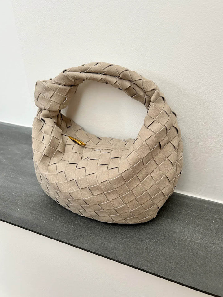 Ilyse | Braided Mini Suede Bag