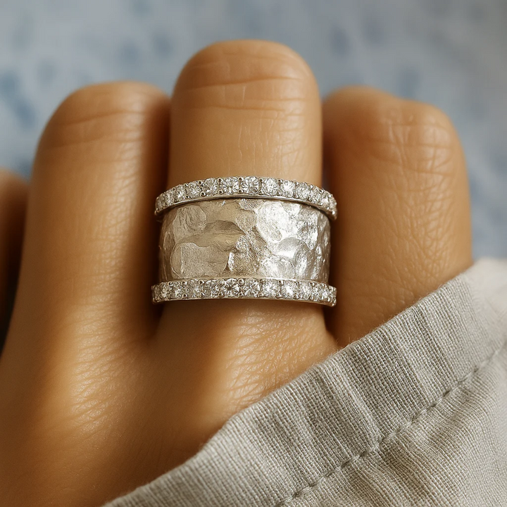 Sophie | Vintage Silver Zirconia Ring