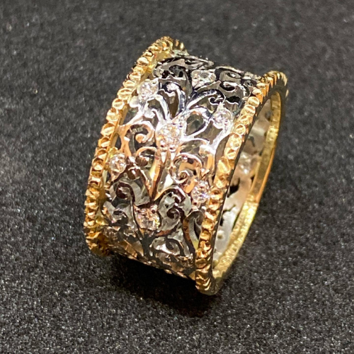 Flora | Vintage Zirconia Ring