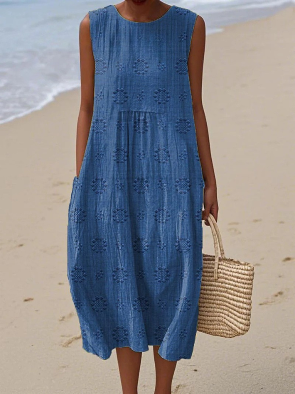Sara | Midi Dress with Print