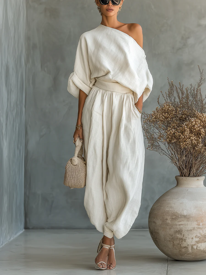 Mila™ | Off-Shoulder 2-Piece Set