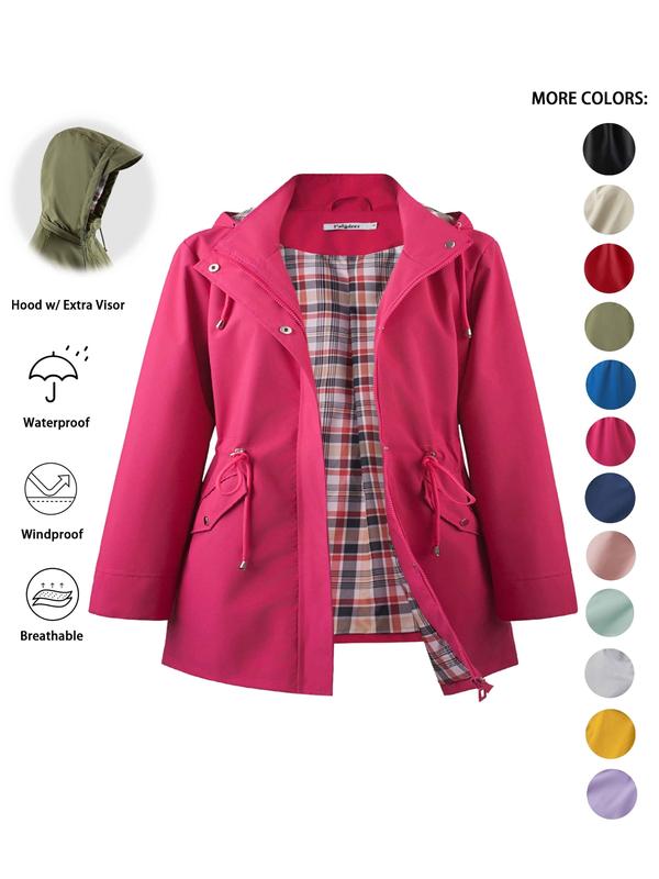 Dena | Lightweight Hooded Trench Coat for Casual Outings