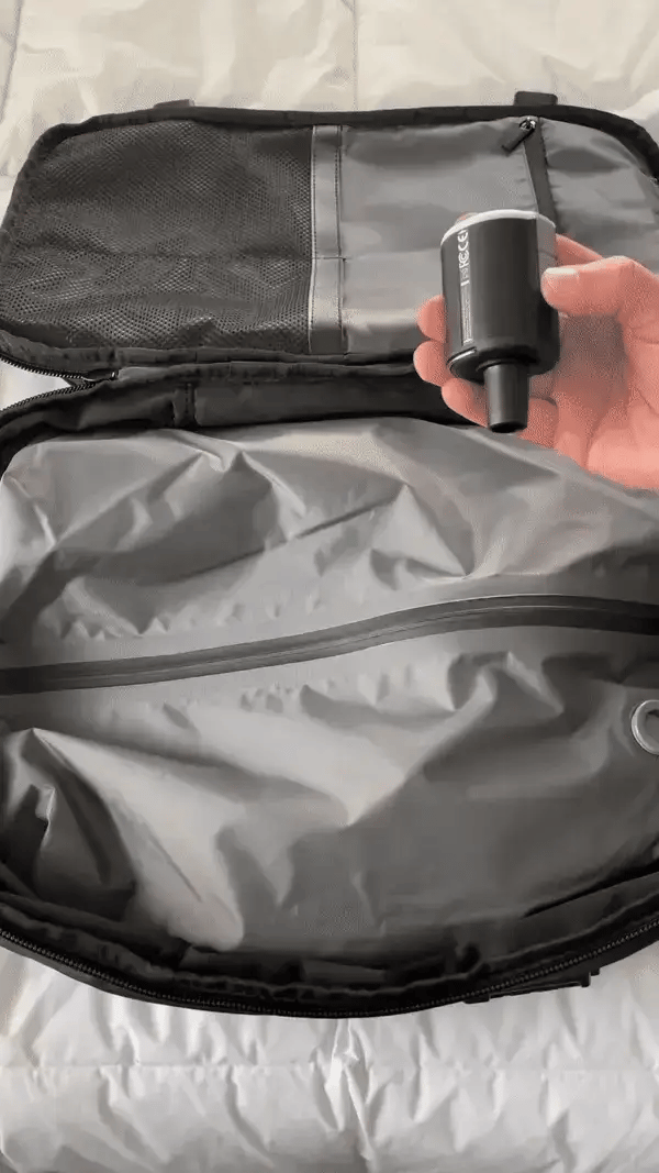Ben | Travel Backpack with Vacuum Compression – Space-Saving and Versatile for On-the-Go