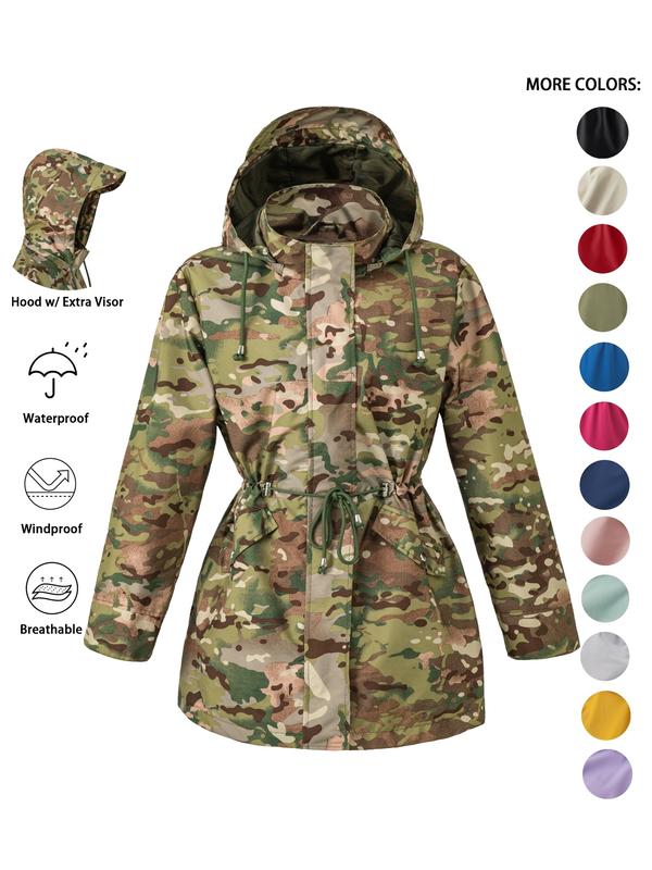 Dena | Lightweight Hooded Trench Coat for Casual Outings