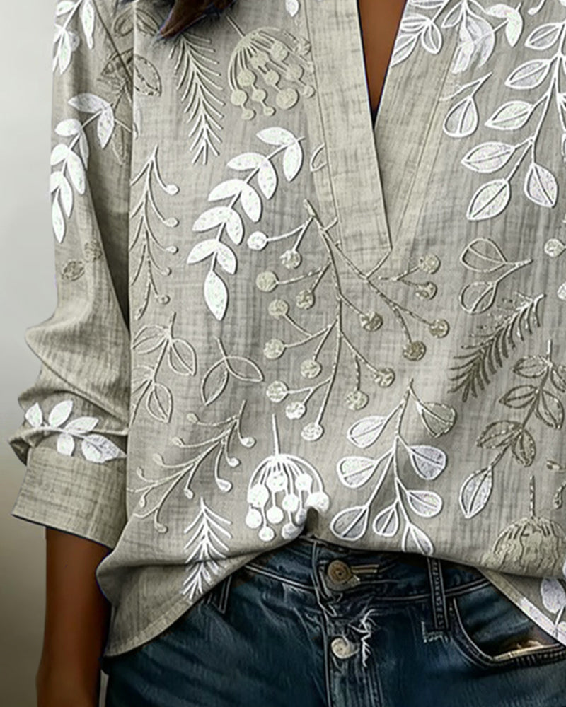 Brielle | Soft Touch Floral Blouse