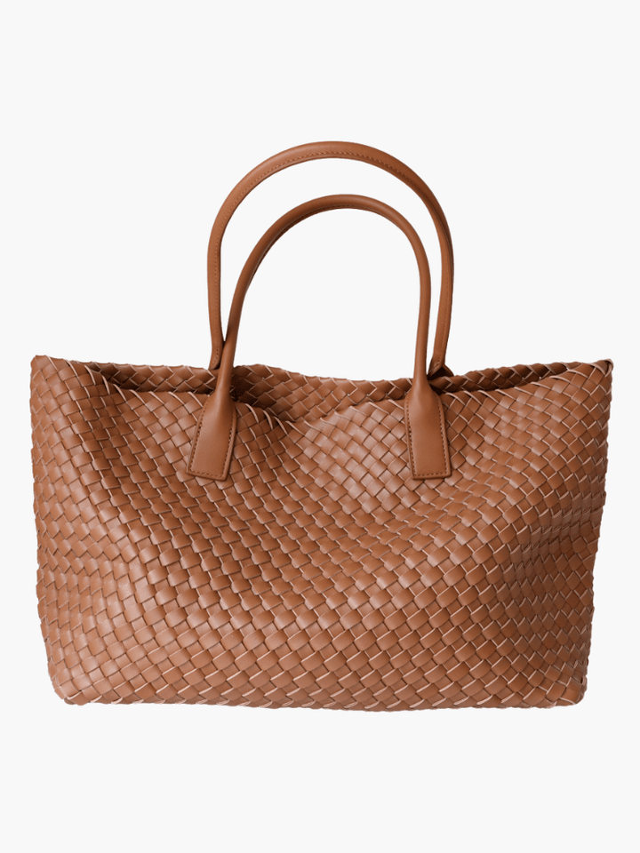 Celine | Luxurious Handbag Made of Genuine Leather in Caramel Brown